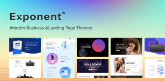 Exposant Theme WordPress Moderne Polyvalent pour Entreprise