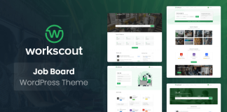 WorkScout Theme WordPress de tableau doffres demploi