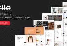 Drile Theme WordPress WooCommerce pour meubles